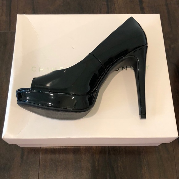 Chinese Laundry Black patent heels - Picture 5 of 5